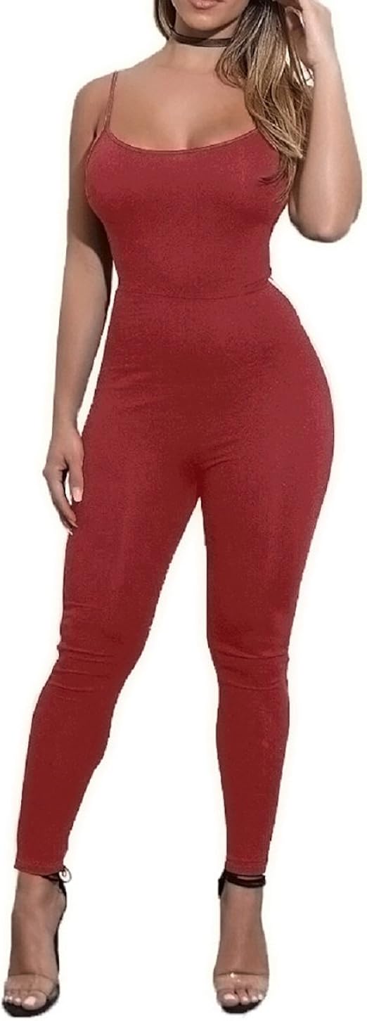 SEBOWEL Mono Deportivo Mujer Fitness Sexy Jumpsuit Deportivo Largo ...