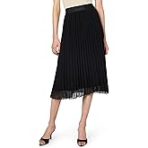 DKNY Women's Dressy Pleated Maxi Skirt