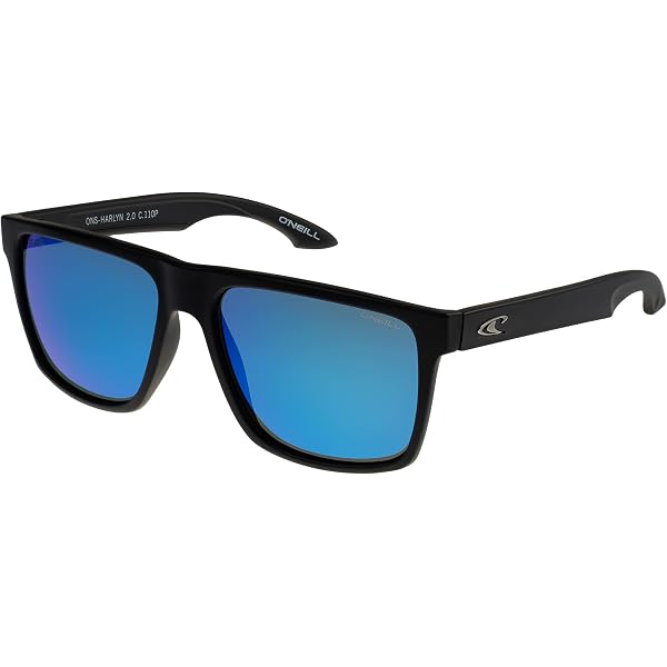Xloop Polarized Wrap Sunglasses For Men – Matte Black Dotted Frame – UV400 – 60mm Lens