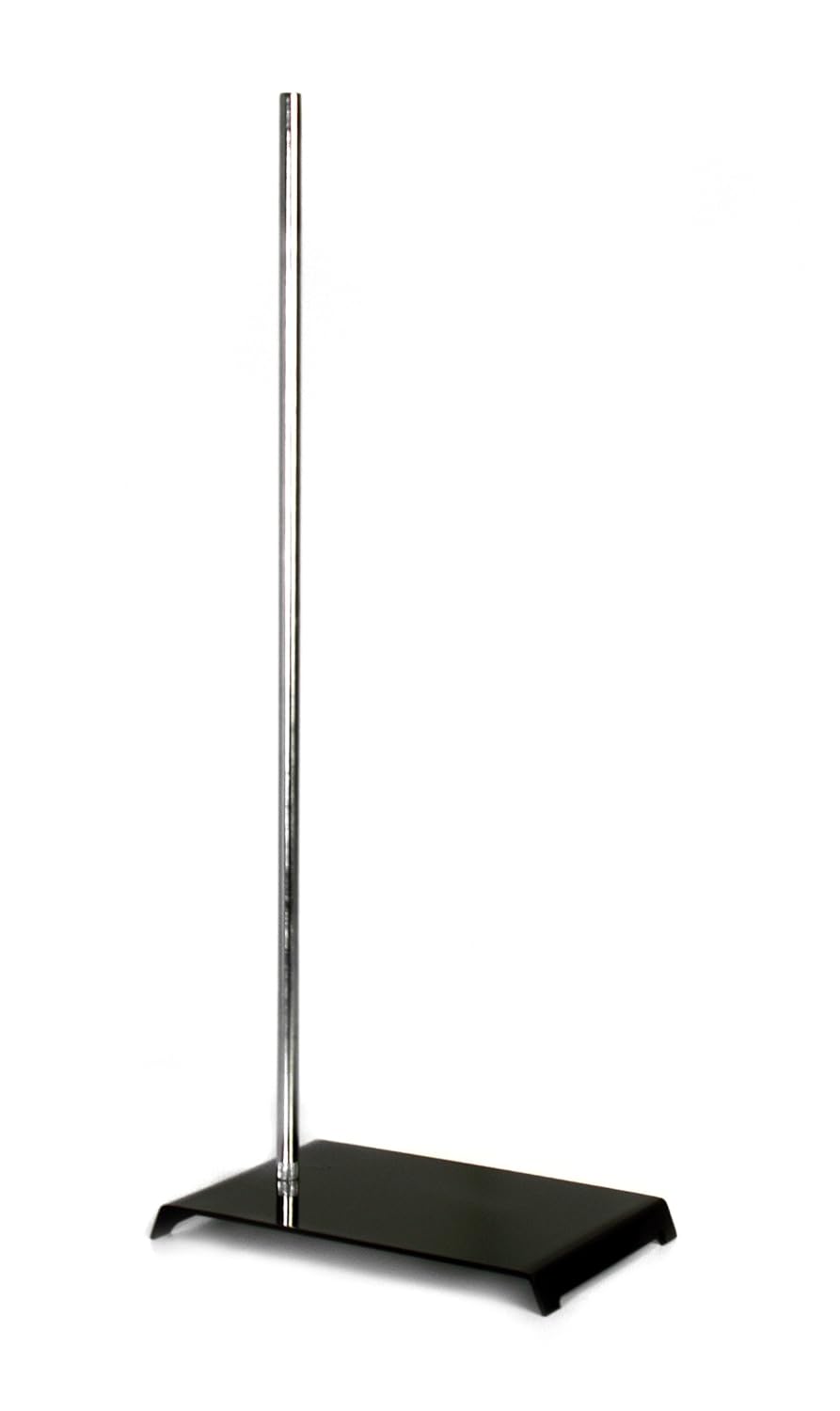 American Educational Stamped Steel Support Ring Stand with Acid