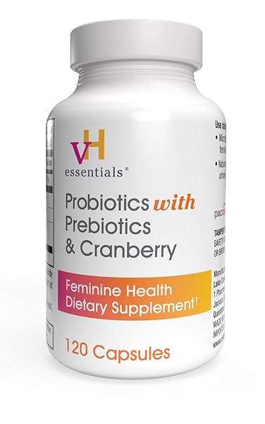 VH ESSENTIALS PROBIOTICS FOR WOMEN WITH PREBIOTICS, CRANBERRY...