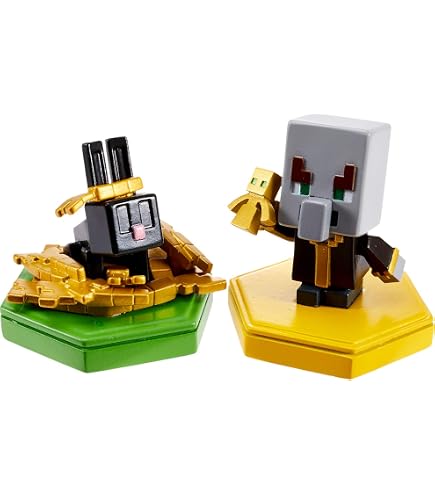 Minecraft Earth Boost Minis Figures - Attacking Steve & Spawning Chicken Pack, Unlocks In-Game Boosts For Minecraft Earth App - View #6