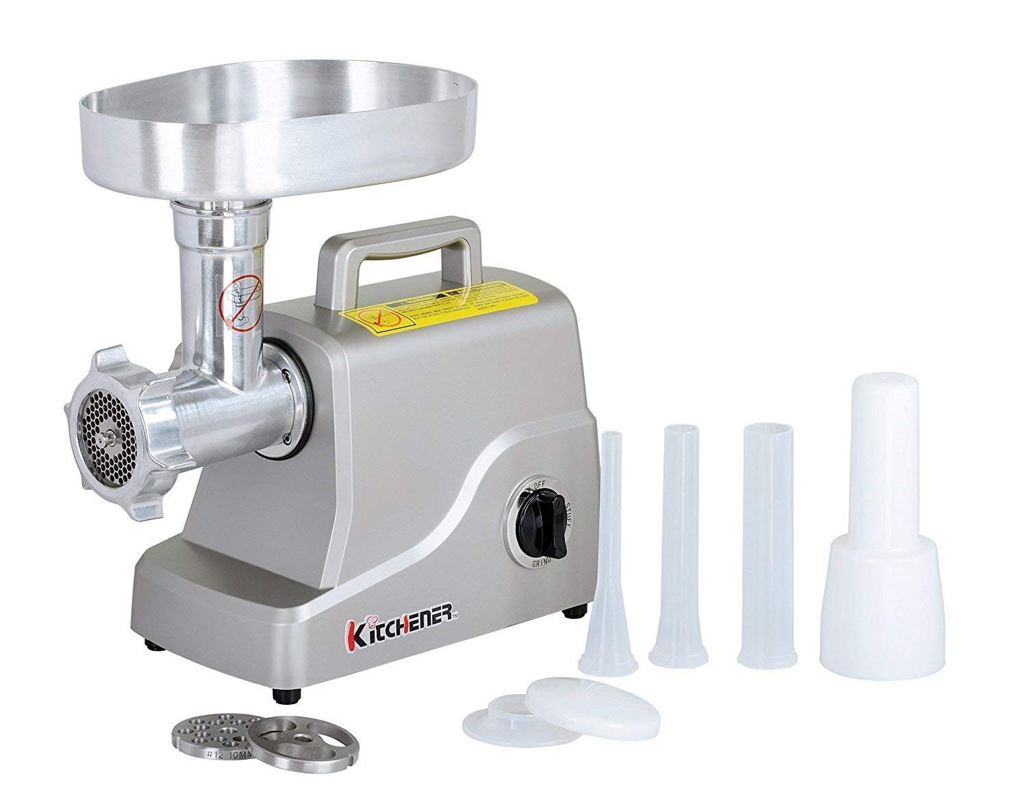 Kitchener Heavy Duty Electric Meat Grinder 2/3 HP (500W), 3speed with