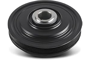 HLBTK 13810-RCA-A01 594-267 Harmonic Balancer Crankshaft Pulley Fit for Acura MDX TL RL/Honda Odyssey Pilot Ridgeline 2005 2006 2007 2008 2009 2010