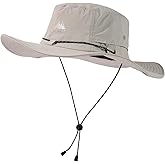 TOP-EX XL/XXL Waterproof UPF 50+ Bucket Hat Mens Womens Wide Brim Sun Hat Outdoor Hiking Fishing