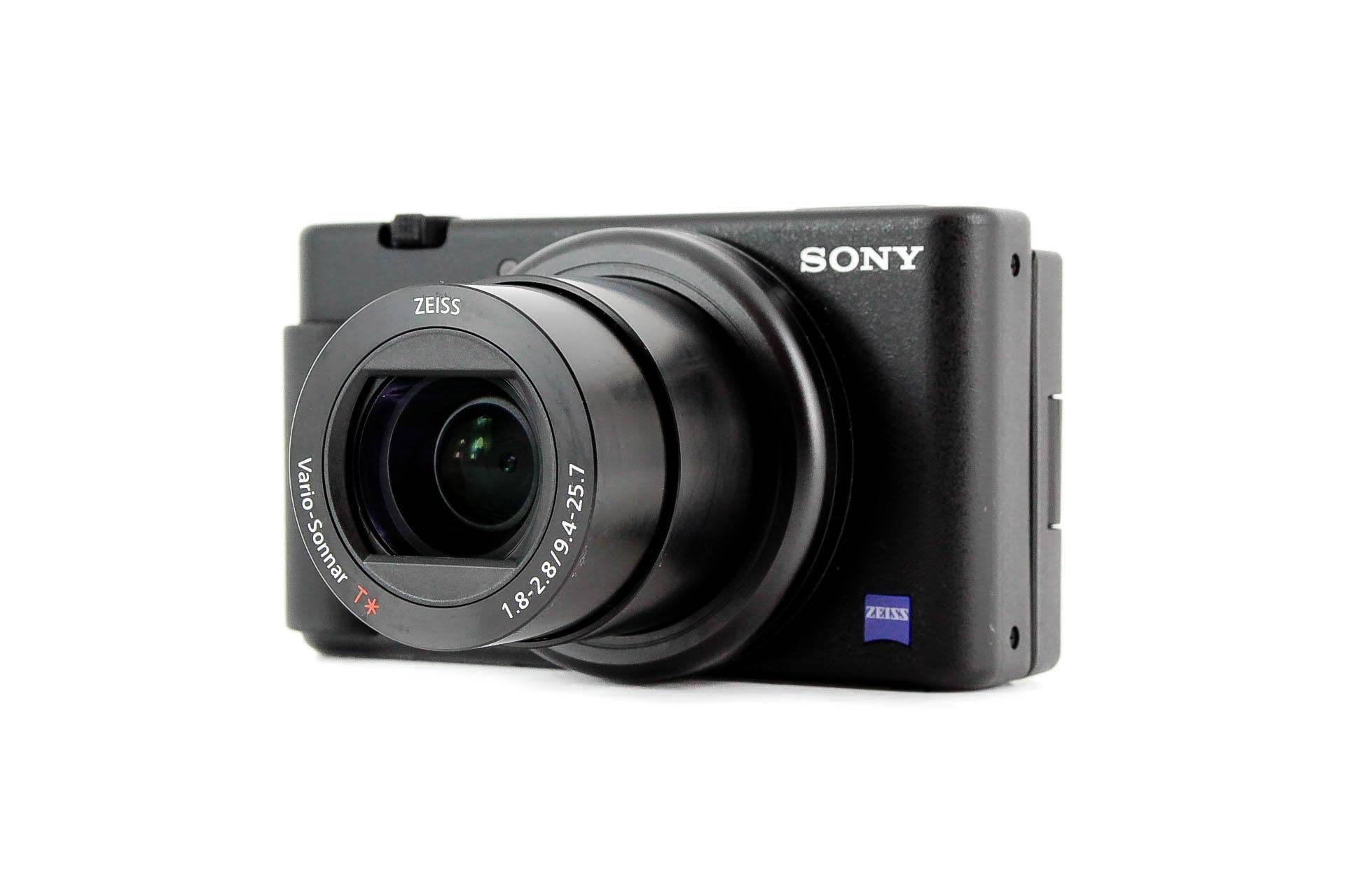 Sony ZV-1 – 24-70mm f/1.8-2.8 Zoom Grandangolare (Sensore da 1.0", Schermo LCD Direzionabile, Video 4K, E-Mount Non Applicabile, Ideale per Vlogging, Compatibile con Accessori Sony ZV)