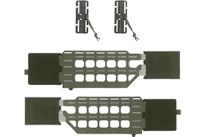 GYDEHUTJ Tactical MOLLE Vest Quick Release Elastic Cummerbund, Lightweight Girdle Side Belt Cumberbund Set