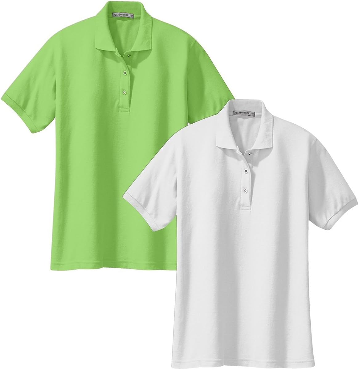Port Authority Ladies Silk Touch Polo. L500 at  Women’s Clothing store