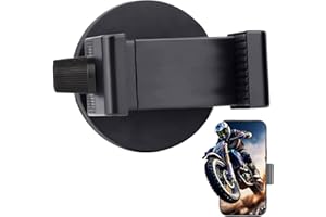 Magnetic Motorcycle Phone Mount Holder,Strong Magnetic Attracts Tank,Non-Slip & Anti-Scratch, Fits Most Phones,One Adhesive M