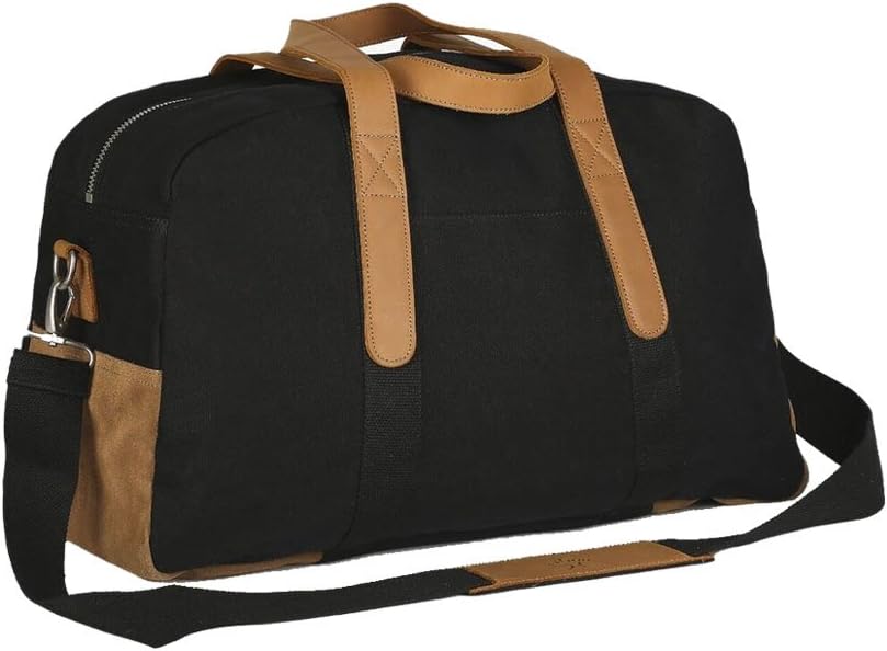 Faguo – Travel Bag Man Bag 48 Black black-tawny-f1730