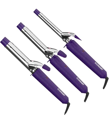 Amazon.com : 2024 New Purple 2-in-1 Curling Iron: Mini  display picture 2