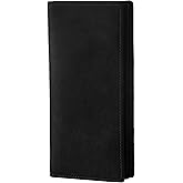 BRASS TACKS Leathercraft Vintage Top Grain Leather Wallet for Men Gift Box Top Grain Leather Minimalist Wallet for Men RFID Blocking Vintage Handmade Card Holder Bifold Slim Wallet Gift Box