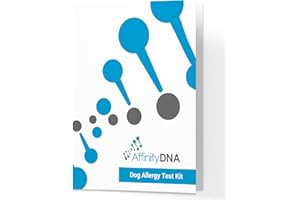 AffinityDNA Dog Allergy Test for 125 Allergens | Home Blood Sample Collection Kit for 1 Canine | IgE Allergy Test | Laborator