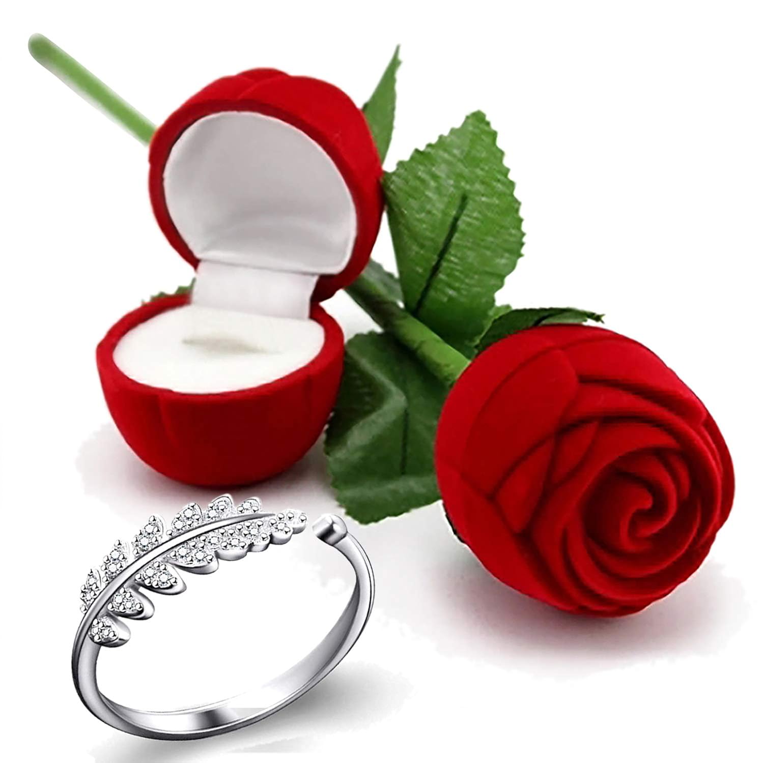 red rose for girlfriend