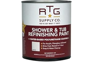 RTG SUPPLY CO. RTG Shower & Tub Refinishing Paint (White)