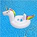 Inflatable Float Swimming Aids Pool Unicorn Swim Ring White Animal Floaties Seat Boat Raft Summer Play Lounger Beach Toys for Baby Kids