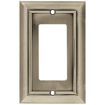 3 Pack Franklin Brass W35219m Sn C Classic Architecture Single Decorator Wall Switch Plate Cover Satin Nickel Switch Plates Tools Home Improvement Urbytus Com