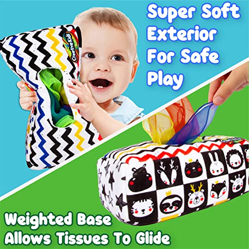 Creative Kids Pull Along Sensory Box Montessori Edition HighContrast