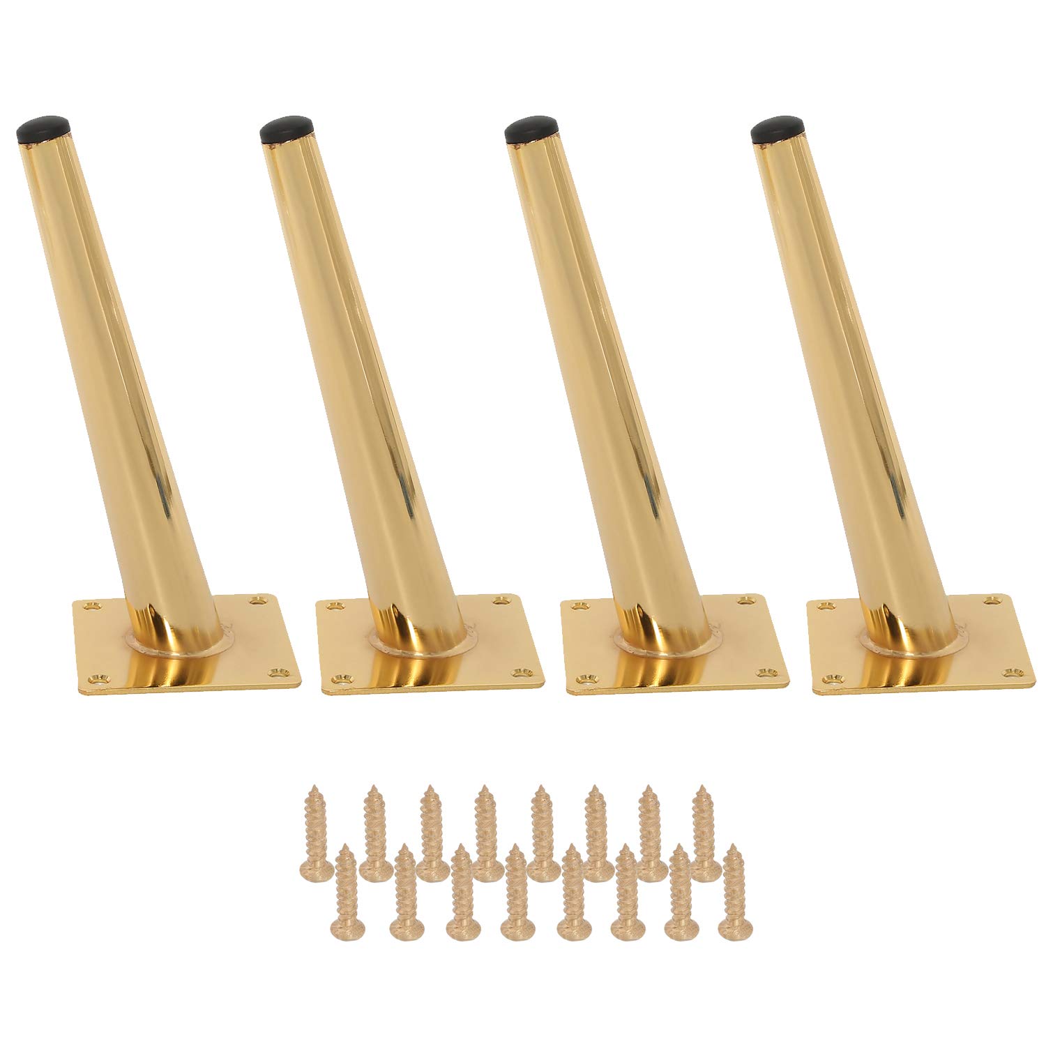 4 Pack Furniture Legs Gold Sofa Legs Stainless Steel Table Legs