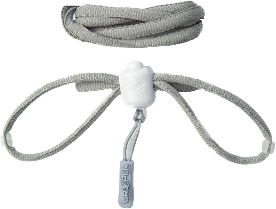 Greeper Laces Sports Disability Shoe Laces - Grey