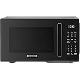 BLACK+DECKER Countertop Microwave Oven, 0.9 Cu.Ft,900W,Child Safety,Black | 6 One-Touch Presets, Express Cooking, 10 Power Levels, Child Safety Lock, for Apartments &amp; Dorms