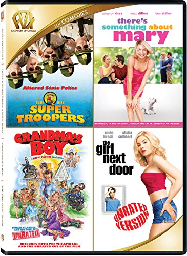 Super Troopers / There's Something About Mary / Grandma's Boy / The Girl Next Door Quad Feature