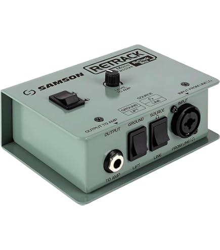Amazon.com: Radial ProRMP 1-Channel Passive Re-Amping Direct Box