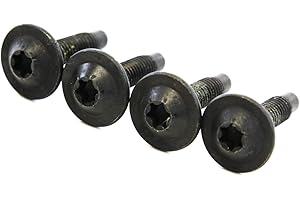 Red Hound Auto 4 Tailgate Cover Cap Screw Bolts Hardware Compatible with Chevrolet GMC Silverado Sierra 2007-2013 and More