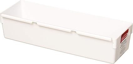 Rubbermaid 9 By 3 By 2 Inch Drawer Organizer White Pack Of 12