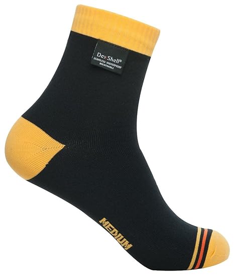 Dexshell Ultralite Biking Sock gelb