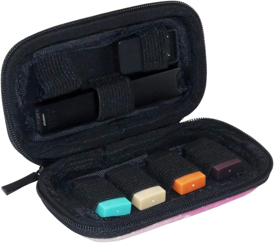 Brappo Hard Storage Box can accommodate Juul Devices and Chargers, with Pod Stand can accommodate Various Small Accessories