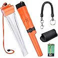 Longruner Metal Detector Pin Pointer Probe Waterproof Handheld Pinpointer with Holster Treasure Hunting Unearthing Tool Accessories