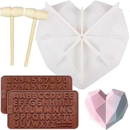 breakable heart silicone mold