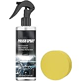 Wind in Hand Biodegradable Interior Cleaner for Tesla: Safe for Leather, Vegan Seats, Console, Dash & Model 3/Y/S/X Accessories - Neutral Formula, Gentle Cleansing