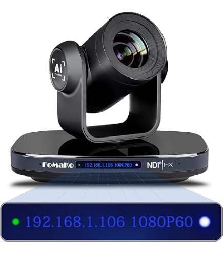 Amazon.com: FoMaKo PTZ Camera 20X Optical Zoom, 1080P 60fps AI