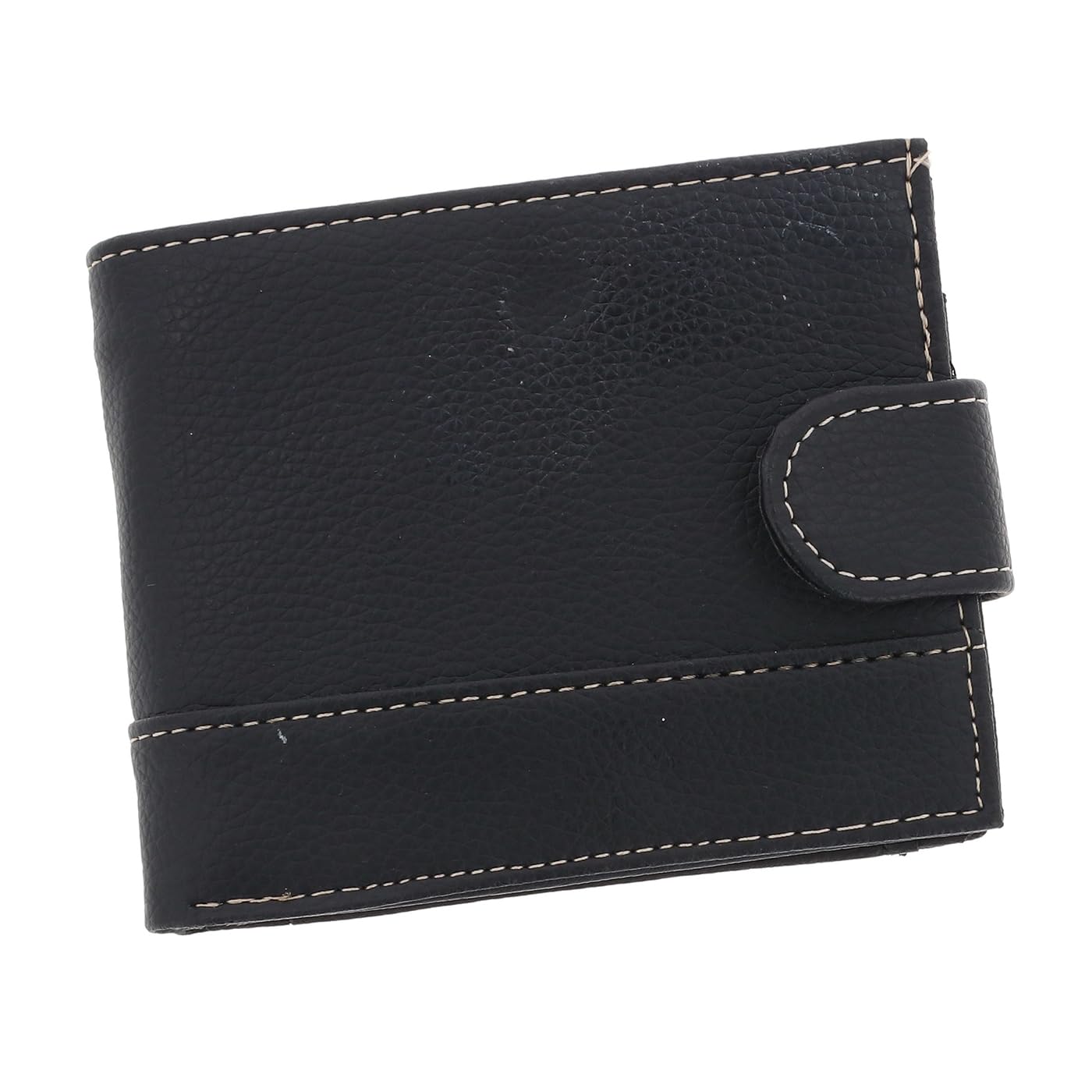 Equilibrium Men Stitched Wallet Black