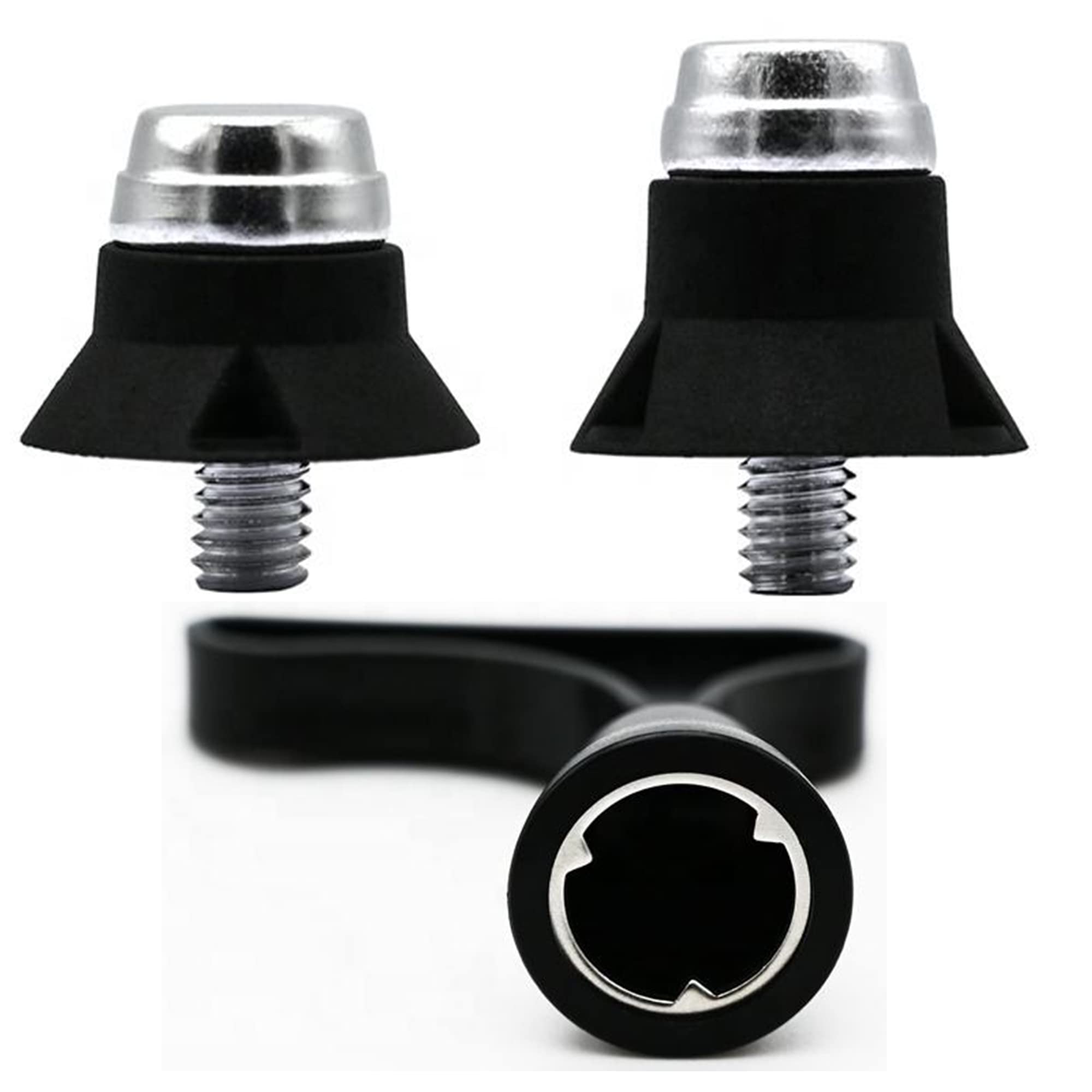 Set of 24 Football Studs with Screw | Replacement Studs for Boots | Nylon/Metal Studs | Soft Ground Studs | Nylon Studs | Plastic Stud replacement