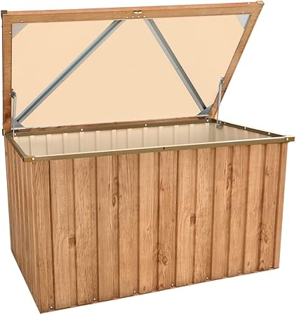 Tepro Metall Geratebox Eiche Amazon De Garten