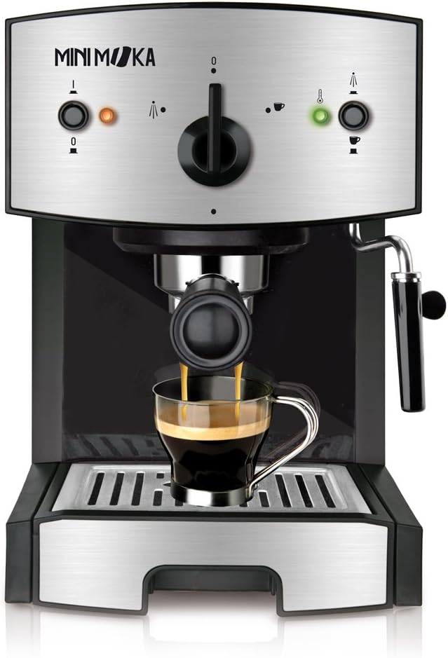 Mini Moka CM1675 Machine à expresso, 15 bar, 1050 W, 1,25 L Amazon.fr