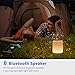 Marrado Lamp Speaker - Bedside Lamp with Bluetooth Speak, Sensitive Touch Sensor, Multi-Color Changing Table LED Lamp, Bedrooms Smart Portable Wireless Night Light