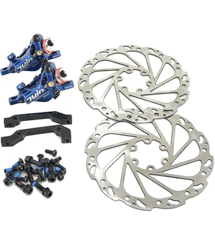 JUIN TECH F1 Hydraulic Flat Mount Road CX Disc Brake Set 160mm