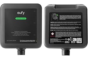 eufy Official Hard Floor Cleaner for Omni S1 Pro/S1, Safe and Gentle for Hand, Automatically Mix Without Manual Dilution, 600ml