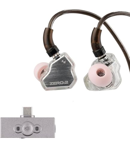 Amazon.com: Linsoul 7Hz x Crinacle Zero:2 in Ear Monitor（Silver +