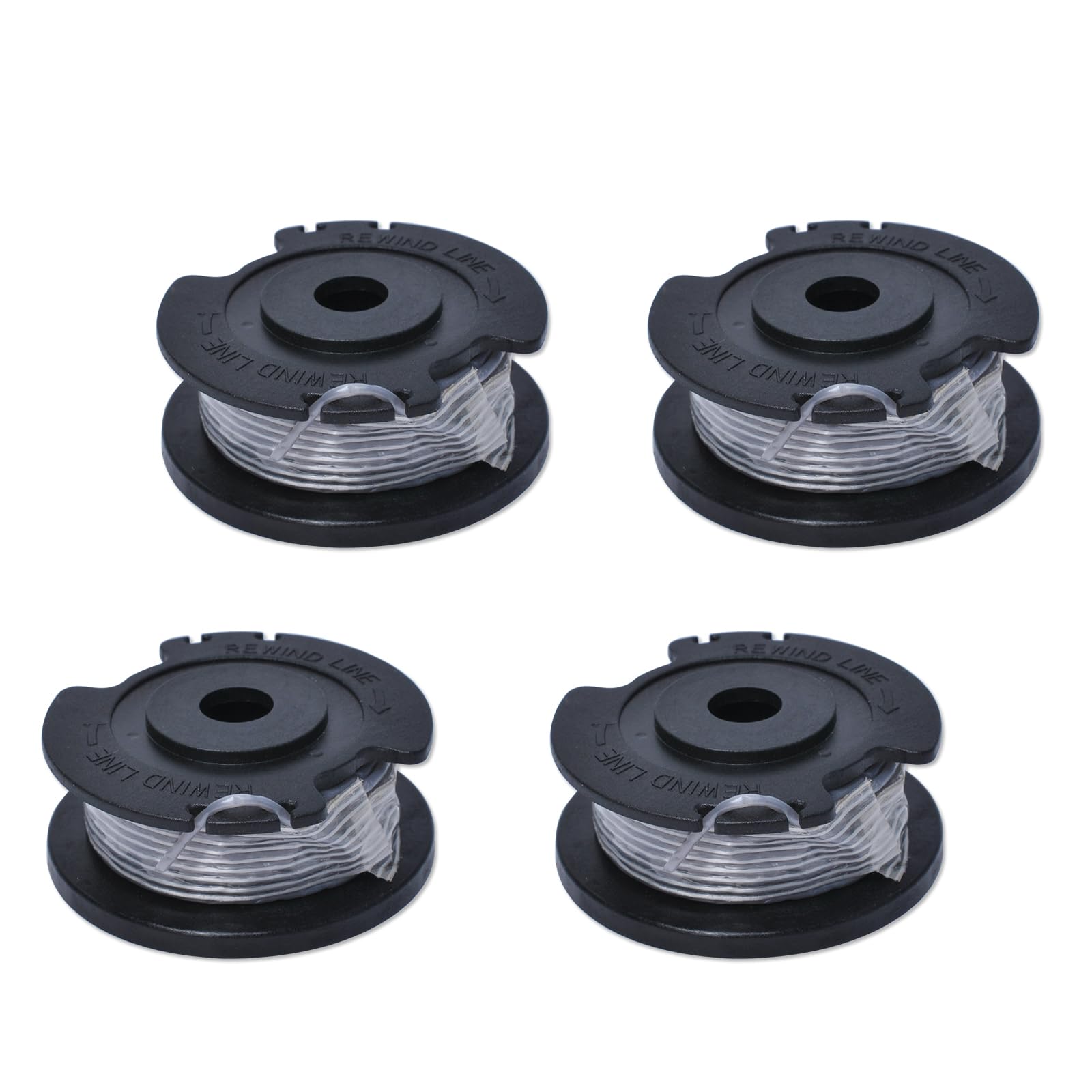 F016800569 Strimmer Spool and Line Compatible with Bosch EasyGrassCut ART 23 SL 26 SL Replac F016800385 F016800569 by Poweka Pack of 4