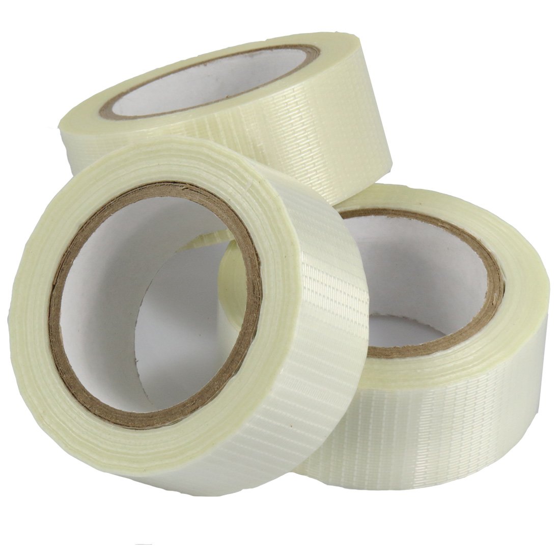 Triplast 50 m 2-Inch Reinforced Glass Filament Tape (Pack of 12)