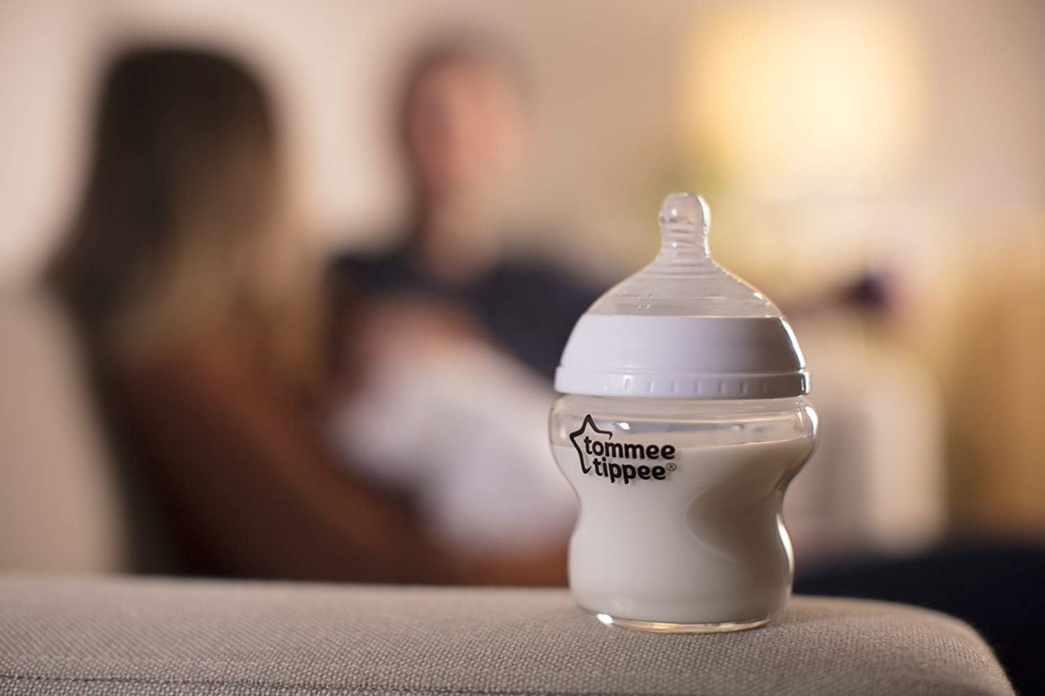 Tommee Tippee Closer to Nature Baby Bottle Teats, Breast-Like, Anti-Colic Valve, Soft Silicone, Fast Flow, 6m+, Clear, Pack of 2 - Image 5