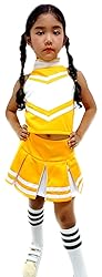 Total 2550 Little Girls' Cheerleader Cheerleading