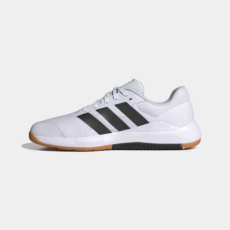 Uomo Dropset Base Training Shoes, Cloud White/Core Black/Lucid Red, 46 2/3 EU