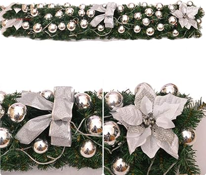 Amazon Com Yanxiaoping Christmas Fireplace Decoration Wreath