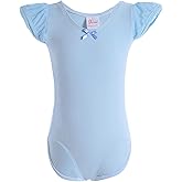 Dancina Flutter Short Sleeve Ballet Leotard for Girls & Toddlers
